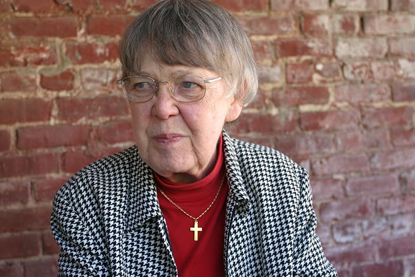 Dominican Sister Marie Sullivan has spent 50 years of her life serving individuals  and families in crisis in Atlanta and Kansas City, Mo. Photo By Michael Alexander