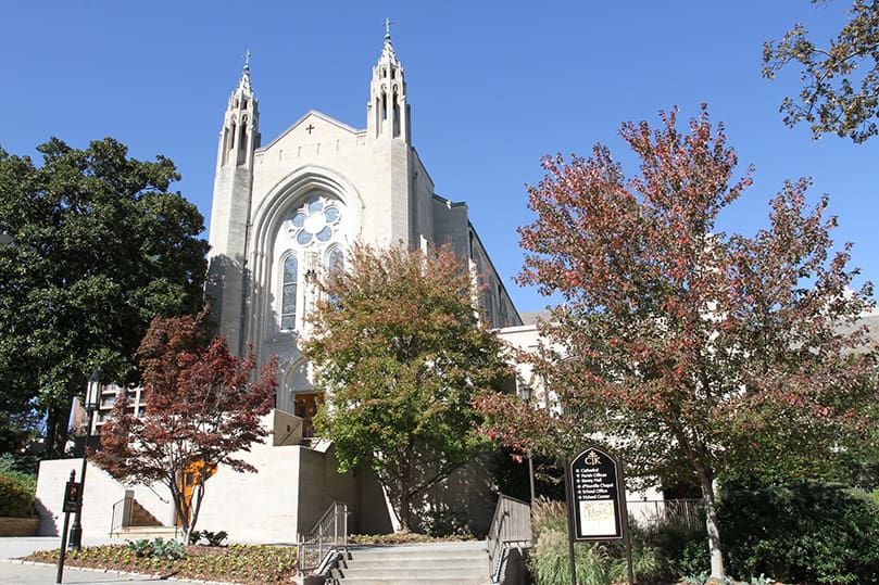 With its French Gothic architectural style, the Cathedral of Christ the King has been a part of Atlanta's Buckhead neighborhood since 1937.