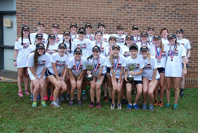 Both Marist School boys and girls cross-country teams captured the Class AAAA state championship Nov. 7. The Marist girls have stood on the championship podium for eight straight years. Eric Heintz, who just completed his 10th season, coaches the teams.