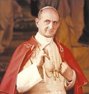Pope Paul VI, CNS Photo