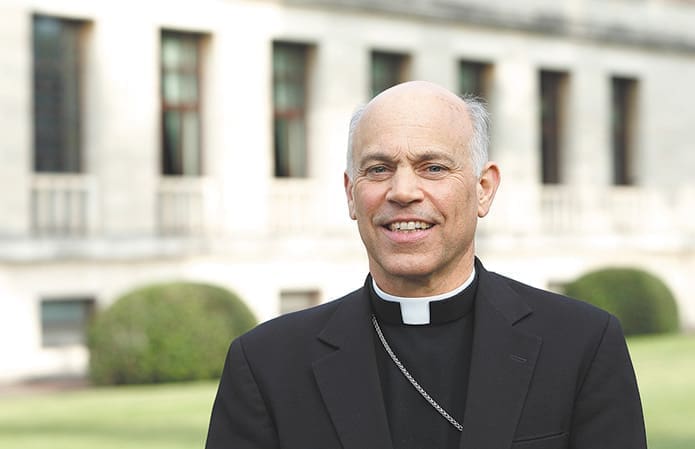 Archbishop Salvatore J. Cordileone of San Francisco is pictured after an interview in Rome June 26.