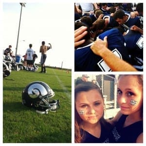 Football came to Monsignor Donovan High School on Aug. 23 when the team won its first game.