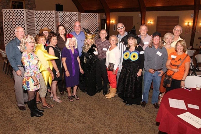 Members of Widowed Helping Others (WHO) and La Salette Father John 