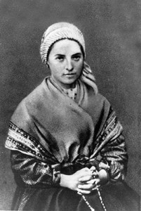St. Bernadette Soubirous is pictured in this undated photo provided by the Sanctuaries of Our Lady of Lourdes in Lourdes, France. CNS photo/Durand, courtesy of Sanctuaries of Our Lady of Lourdes