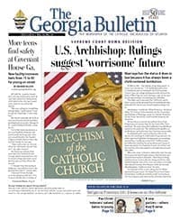 The redesign of The Georgia Bulletin was unveiled in the July 4 issue, along with a new look for the newspaper's website.