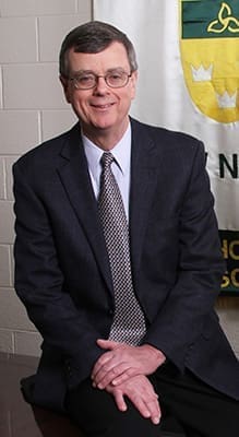 In 2000 Frank Moore became the founding principal at Blessed Trinity High School, Roswell. His colleagues selected him as the Archdiocese of Atlanta 2013-2014 Principal of the Year. Photo By Michael Alexander
