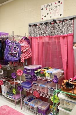 This Abby's Closet is located at Newnan Crossing Elementary, the school where Abby attended as a fourth-grader. They exist to help families, who for one reason or another, are unable to purchase school supplies and various items for their children. At the moment an Abby’s Closet can be found at three additional Newnan schools and two West Virginia schools. Photo By Michael Alexander