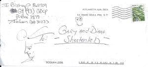 Diana Shertenlieb and her husband Gary have been corresponding with death row inmate Joshua Bishop for some 17 years. What started as a work of mercy has grown into a family relationship between them.