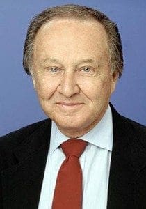 Jim McKay, the legendary sportscaster, hosted numerous Olympic Games and was the network staple for ABC’s “Wide World of Sports.” Photo By CNS