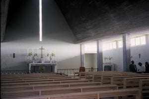 Interior of St. Joseph Church in Abu Dhabi 