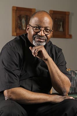 Msgr. Edward Branch retired in June after 25 years as the campus minister at Lyke House, the Catholic Center at the Atlanta University Center. He spent over 35 years of his priestly life in campus ministry. In addition to Lyke House he served at Grambling State University in Louisiana and Catholic University of America in Washington, D.C. Photo By Michael Alexander