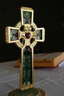 Celtic cross, St. Joseph Church, Washington Photo By Michael Alexander