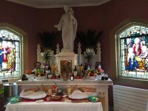St. Anthony of Padua Church, Atlanta, honors the saint’s feast day in its St. Joseph Chapel in March.
