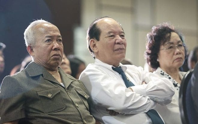 A few hundred people settle in during a morning session at the Vietnamese track in the Atlanta Airport Marriott Gateway hotel, College Park, adjacent to the convention center. Photo By Michael Alexander