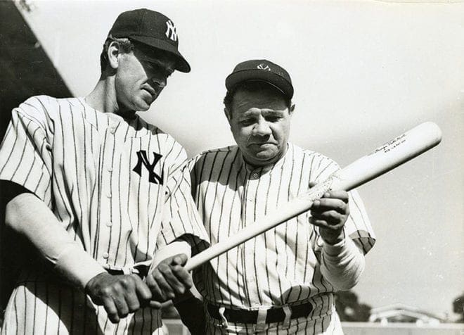 Lou Gehrig New York Yankees 1939 Home Baseball Throwback 